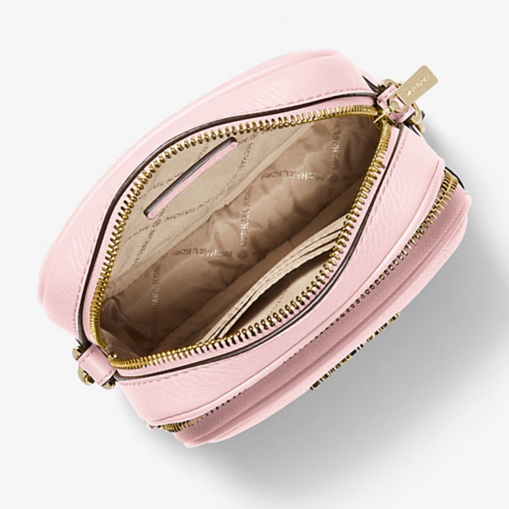 MICHAEL KORS Jet Set TRVL Md Leather NS Chain Crossbody XBODY 
Powder Blush 
NWT - Picture 2 of 16